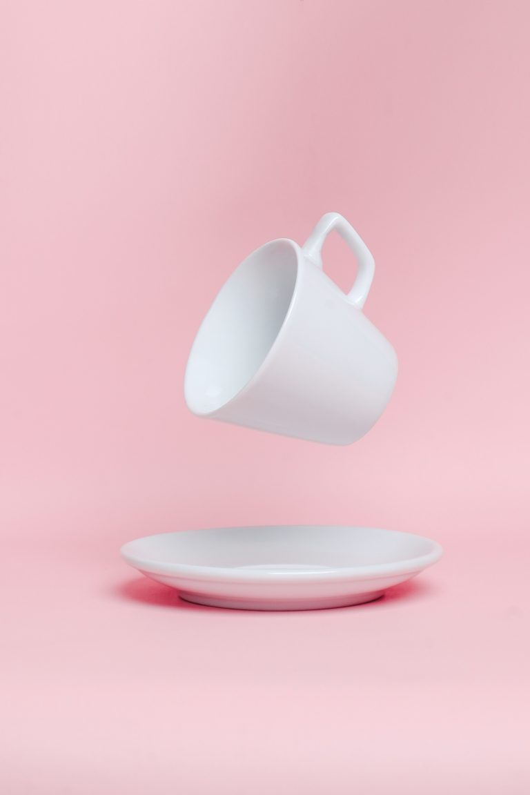 Placeit - Floating Coffee Cup Mockup